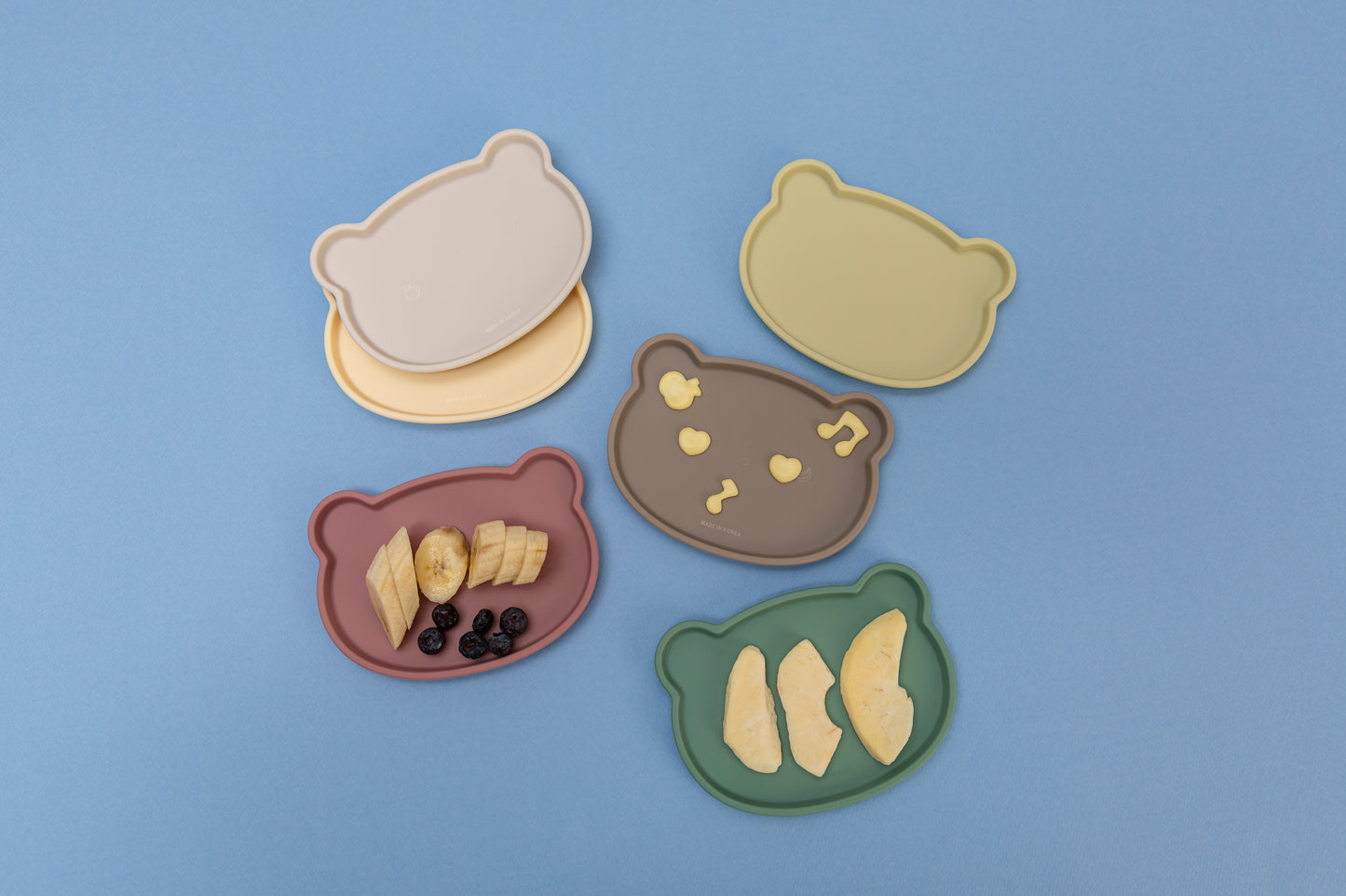 Silicone Bear Plate Cover