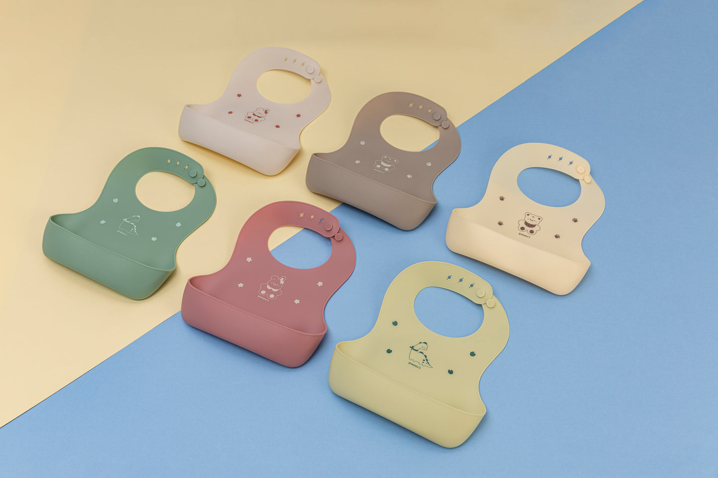 Character Silicone Baby Bib