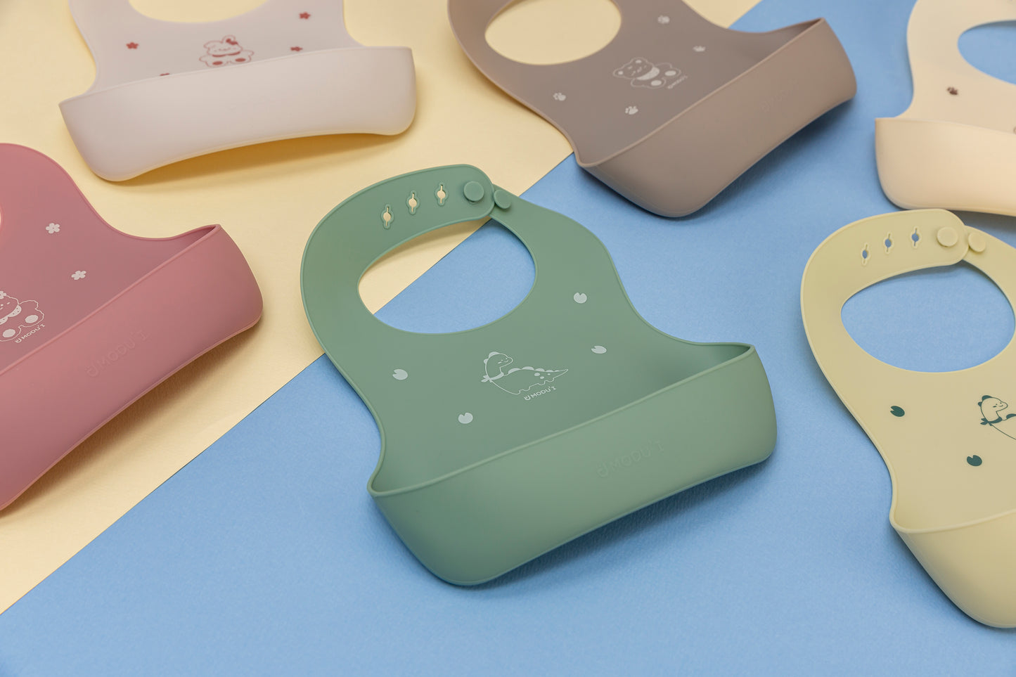 Character Silicone Baby Bib